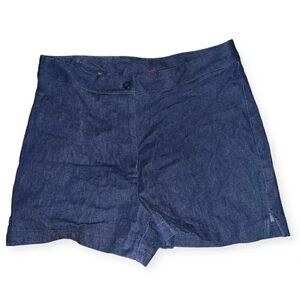 Vintage y2k denim high waisted hot pants
